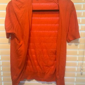 Orange Cardigan